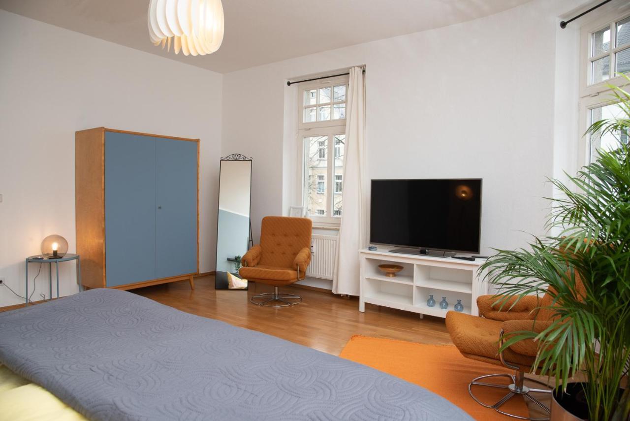 Kassberg Apartment Im Retro-Stil / Netflix & Wifi Chemnitz  Exteriér fotografie
