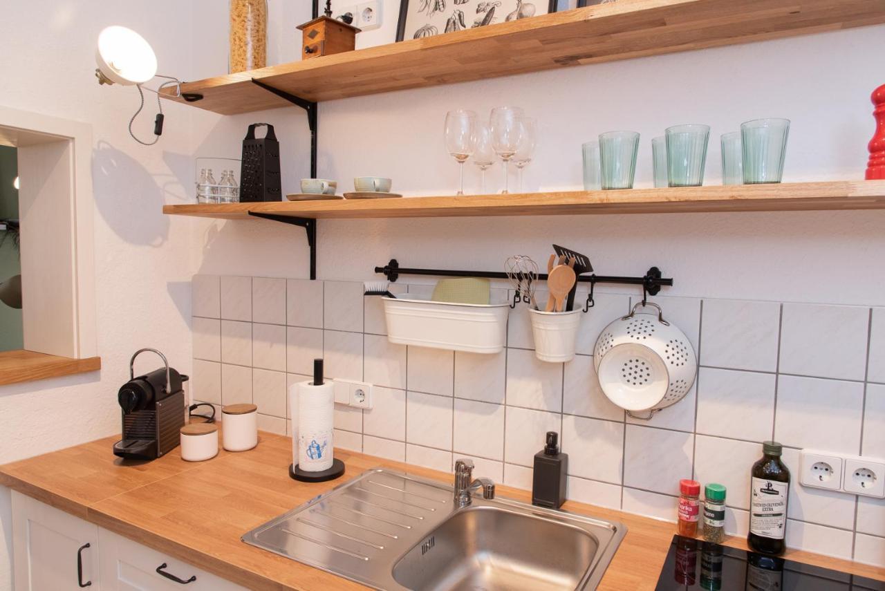 Kassberg Apartment Im Retro-Stil / Netflix & Wifi Chemnitz  Exteriér fotografie
